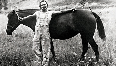Jim Harrison, author, outdoorsman, two-fisted birdwatcher