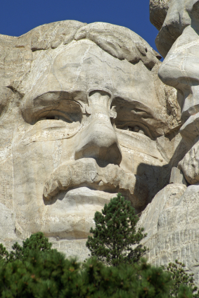 Theodore Roosevelt, Mount Rushmore National Memorial